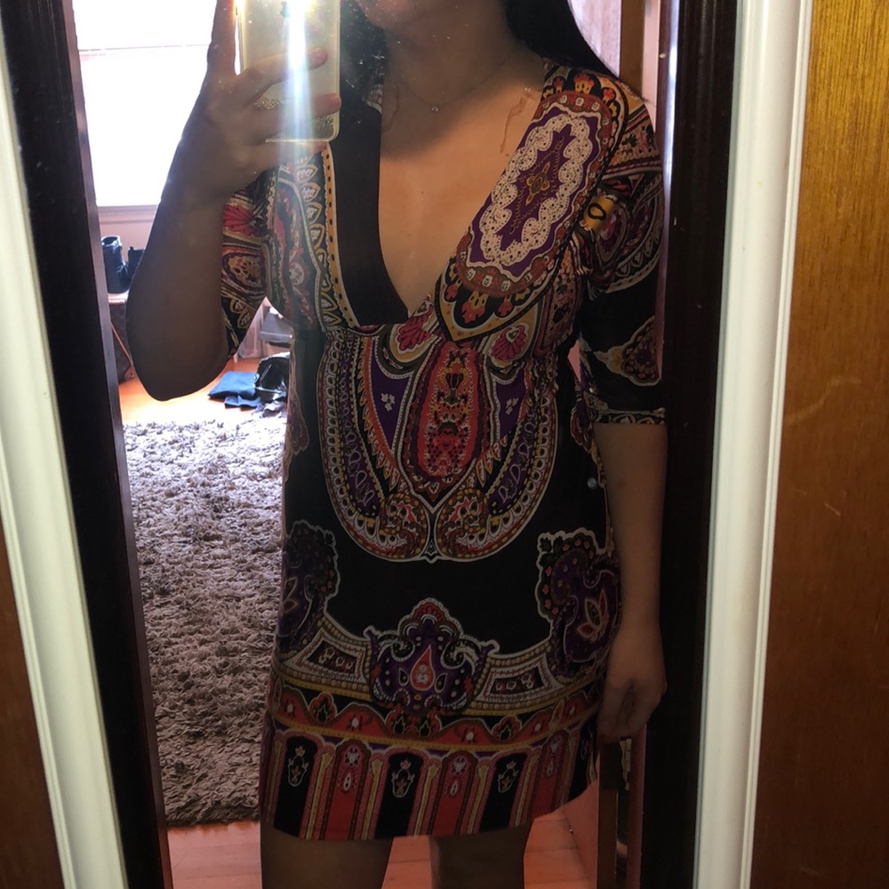 PATTERN DRESS